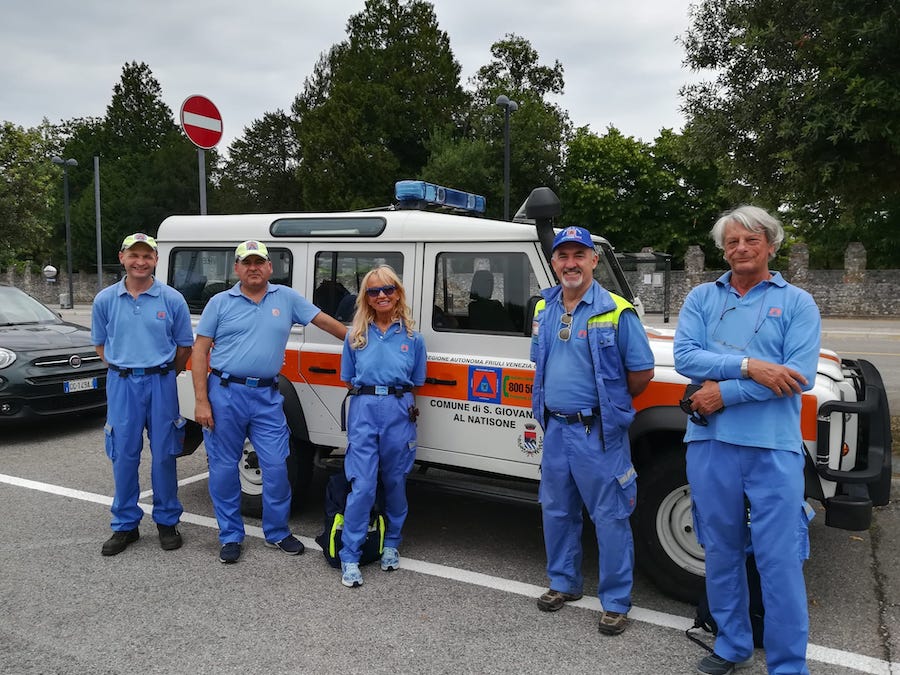 Assistenza Radio ai campionati italiano cronometrico San Giovanni al Natisone